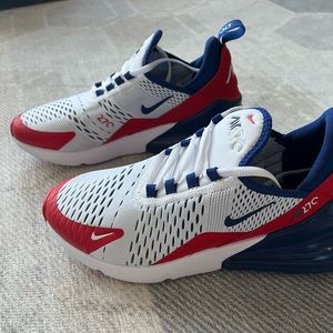 Nike airmax 270. My son grew out of these too quickly. Excellent condition.